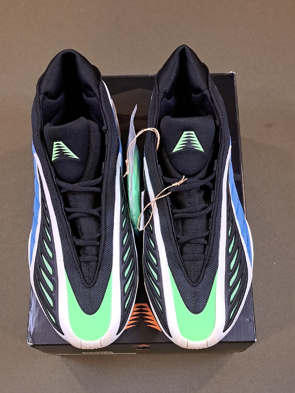 Anthony Edwards 2 Basketball Shoes - Color: Blue/Black/Green - Size: Men 10.5 - Picture 2 of 10